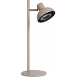 Lampa stołowa loft Sensas kremowa Lucide