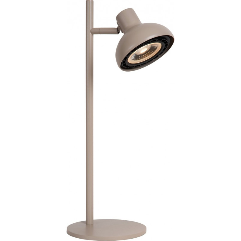 Lampa stołowa loft Sensas kremowa Lucide