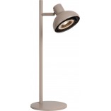 Lampa stołowa loft Sensas kremowa Lucide