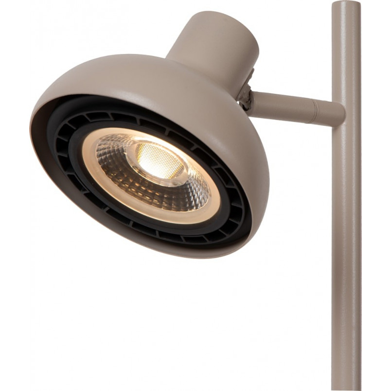 Lampa stołowa loft Sensas kremowa Lucide