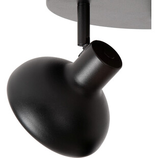 Reflektor sufitowy loft Sensas III czarny Lucide