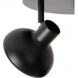 Reflektor sufitowy loft Sensas III czarny Lucide
