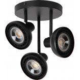 Reflektor sufitowy loft Sensas III czarny Lucide