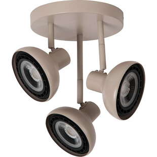 Reflektor sufitowy loft Sensas III kremowy Lucide