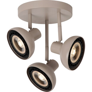 Reflektor sufitowy loft Sensas III kremowy Lucide