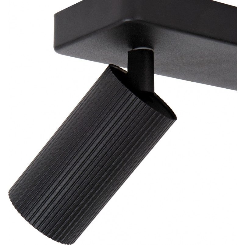 Reflektor sufitowy Clubs II czarny | Lucide - Sklep Lamp