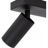 Reflektor sufitowy Clubs II czarny | Lucide - Sklep Lamp