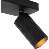 Reflektor sufitowy Clubs II czarny | Lucide - Sklep Lamp