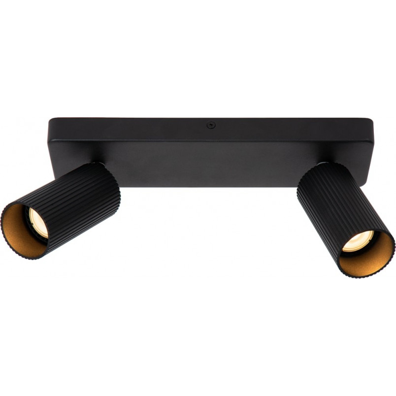 Reflektor sufitowy Clubs II czarny | Lucide - Sklep Lamp