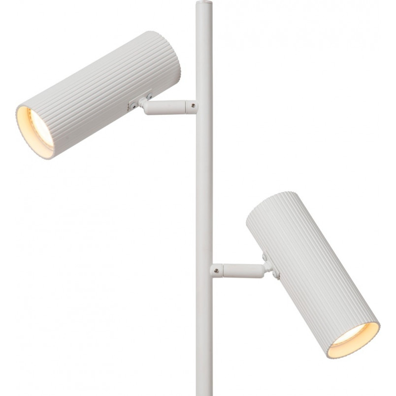 Lampa podłogowa biała Clubs - Lucide | Nowoczesny design