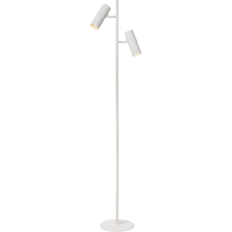 Lampa podłogowa biała Clubs - Lucide | Nowoczesny design