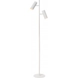 Lampa podłogowa biała Clubs - Lucide | Nowoczesny design