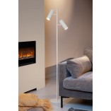 Lampa podłogowa biała Clubs - Lucide | Nowoczesny design