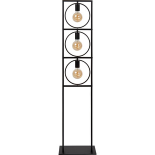 Lampa podłogowa loft Suus czarna Lucide