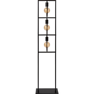 Lampa podłogowa loft Suus czarna | Lucide - Sklep Lamp