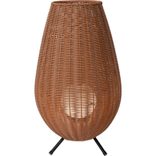 Lampa Ogrodowa Boho Colin LED | Lucide - 50cm, Brązowa