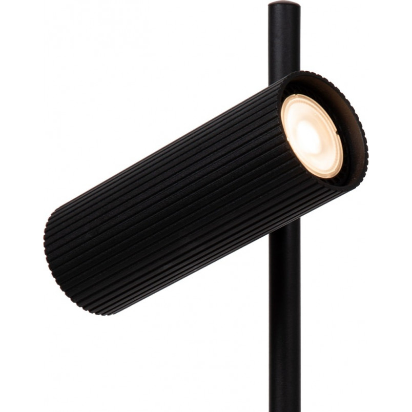 Lampa biurkowa Clubs czarna | Regulowana, Metalowa | Lucide
