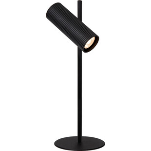 Lampa biurkowa regulowana Clubs czarna Lucide