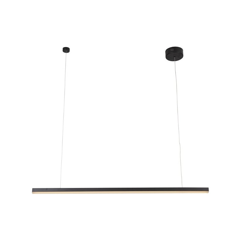 Lampa wisząca Trio LED 100cm czarna MaxLight - Nowoczesny Design