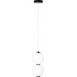 Lampa Wisząca Tama LED - 2 Kule Szklane | MaxLight