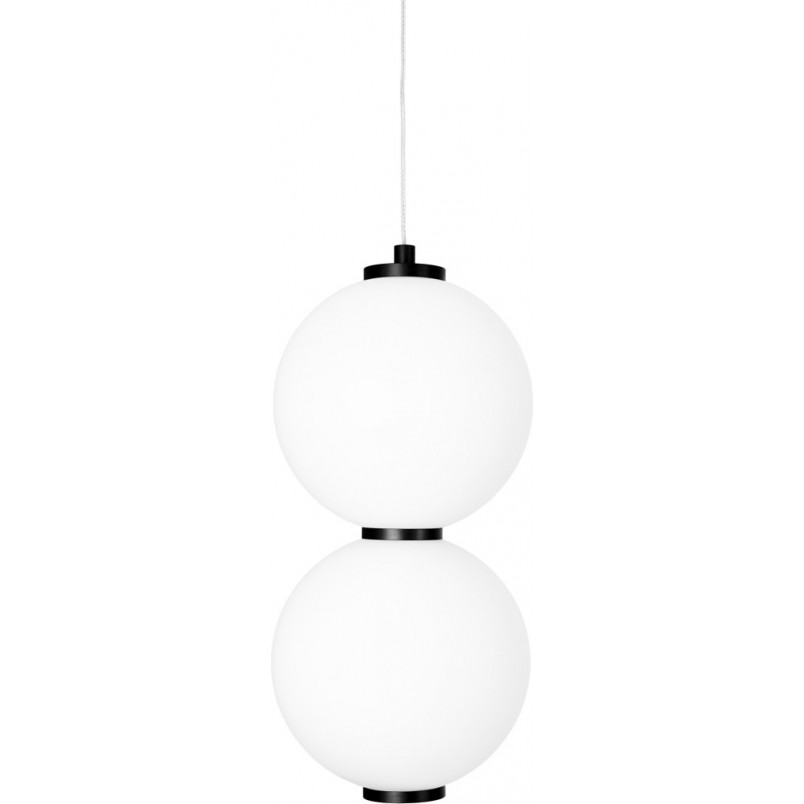 Lampa Wisząca Tama LED - 2 Kule Szklane | MaxLight