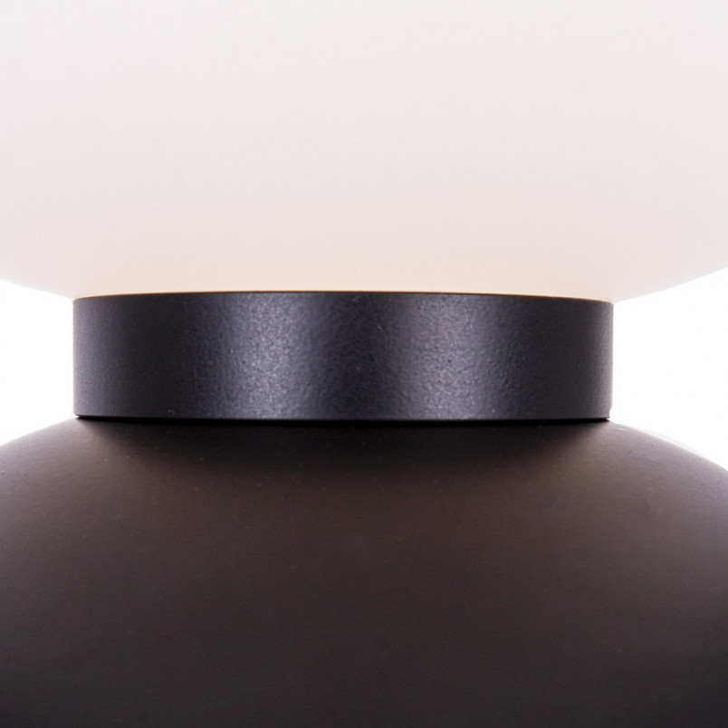 Lampa podłogowa Tama LED biało-czarna - MaxLight