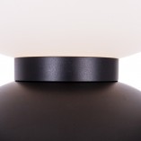 Lampa podłogowa Tama LED biało-czarna - MaxLight