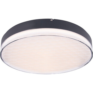 Plafon LED Sekko czarny 48cm - Nowoczesne oświetlenie MaxLight