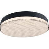 Plafon LED Sekko czarny 48cm - Nowoczesne oświetlenie MaxLight