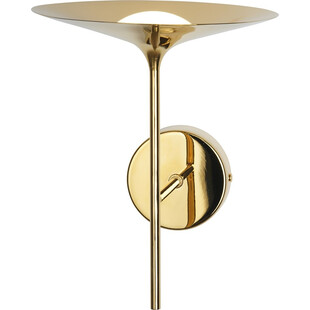 Kinkiet LED Hana złoty MaxLight | Minimalistyczny design