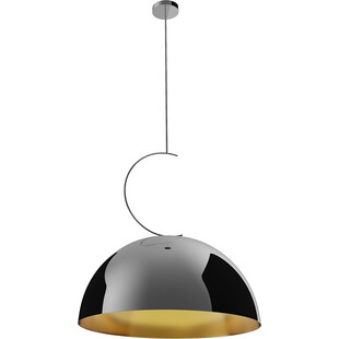 Lampa wisząca nowoczesna Twenty 60cm czarna MaxLight