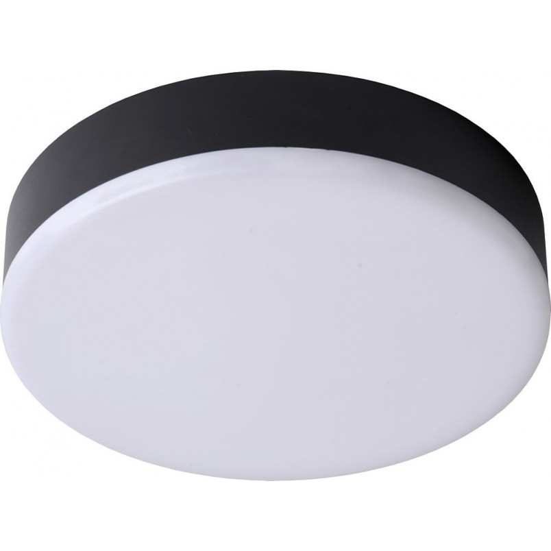 Plafon LED Ceres czarny Lucide | Minimalistyczny design
