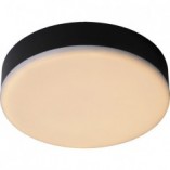 Plafon LED Ceres czarny Lucide | Minimalistyczny design
