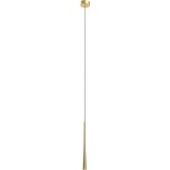 Lampa wisząca minimalistyczna Coffee Mini LED 3cm złota MaxLight