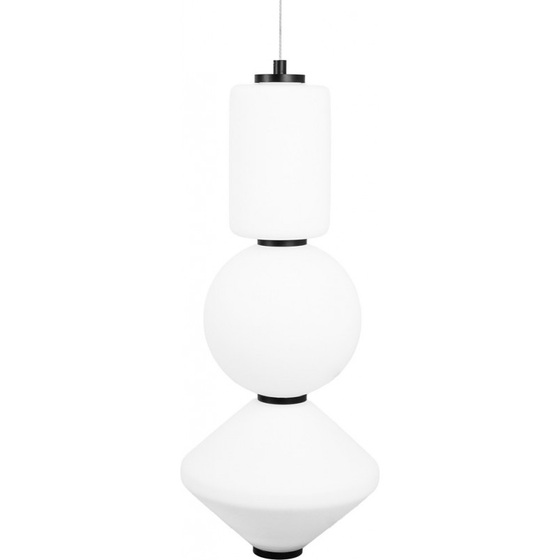 Lampa wisząca szklana japandi Akiko III MaxLight