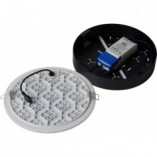 Plafon LED Ceres czarny Lucide | Minimalistyczny design
