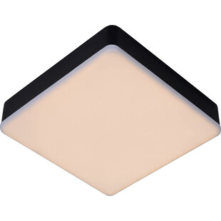 Plafon kwadratowy minimalistyczny Ceres 21 Led Czarny marki Lucide