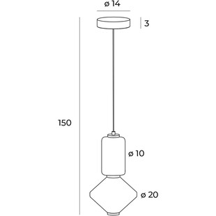 Lampa Wisząca Japandi Akiko II | MaxLight - Elegancki Design