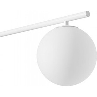 Lampa sufitowa 2 szklane kule Suguri CL 90cm biała Ummo