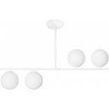 Lampa Sufitowa Suguri AS - 4 Szklane Kule, Biała | Ummo