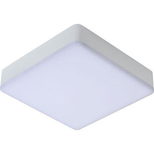 Plafon kwadratowy minimalistyczny Ceres 21 Led Biały marki Lucide
