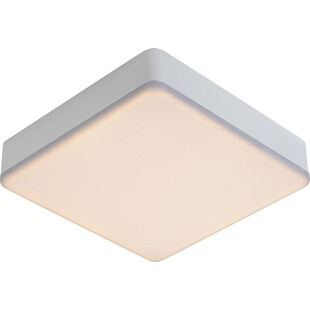Plafon kwadratowy minimalistyczny Ceres 21 Led Biały marki Lucide
