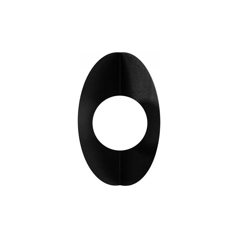 Kinkiet Sallo D czarny Ummo | Designerskie oświetlenie
