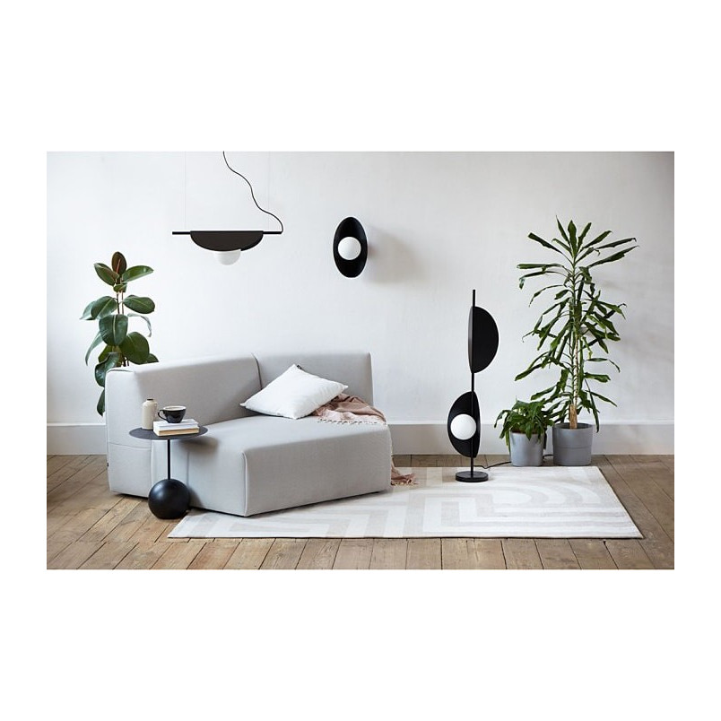 Lampa Wisząca Sallo A 60cm Czarna Ummo - Designerski Blask