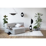 Lampa Wisząca Sallo A 60cm Czarna Ummo - Designerski Blask
