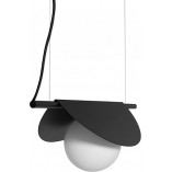 Lampa Wisząca Sallo A 60cm Czarna Ummo - Designerski Blask