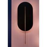 Kinkiet biało-mosiężny Ummo Rokke - Elegancki design