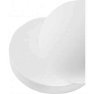Kinkiet szklany kula biały Ummo Refa 20cm - Sklep Lamp