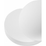 Kinkiet szklany kula biały Ummo Refa 20cm - Sklep Lamp