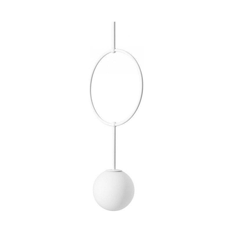 Lampa wisząca szklana kula Isuulla - Ummo | Elegancki design